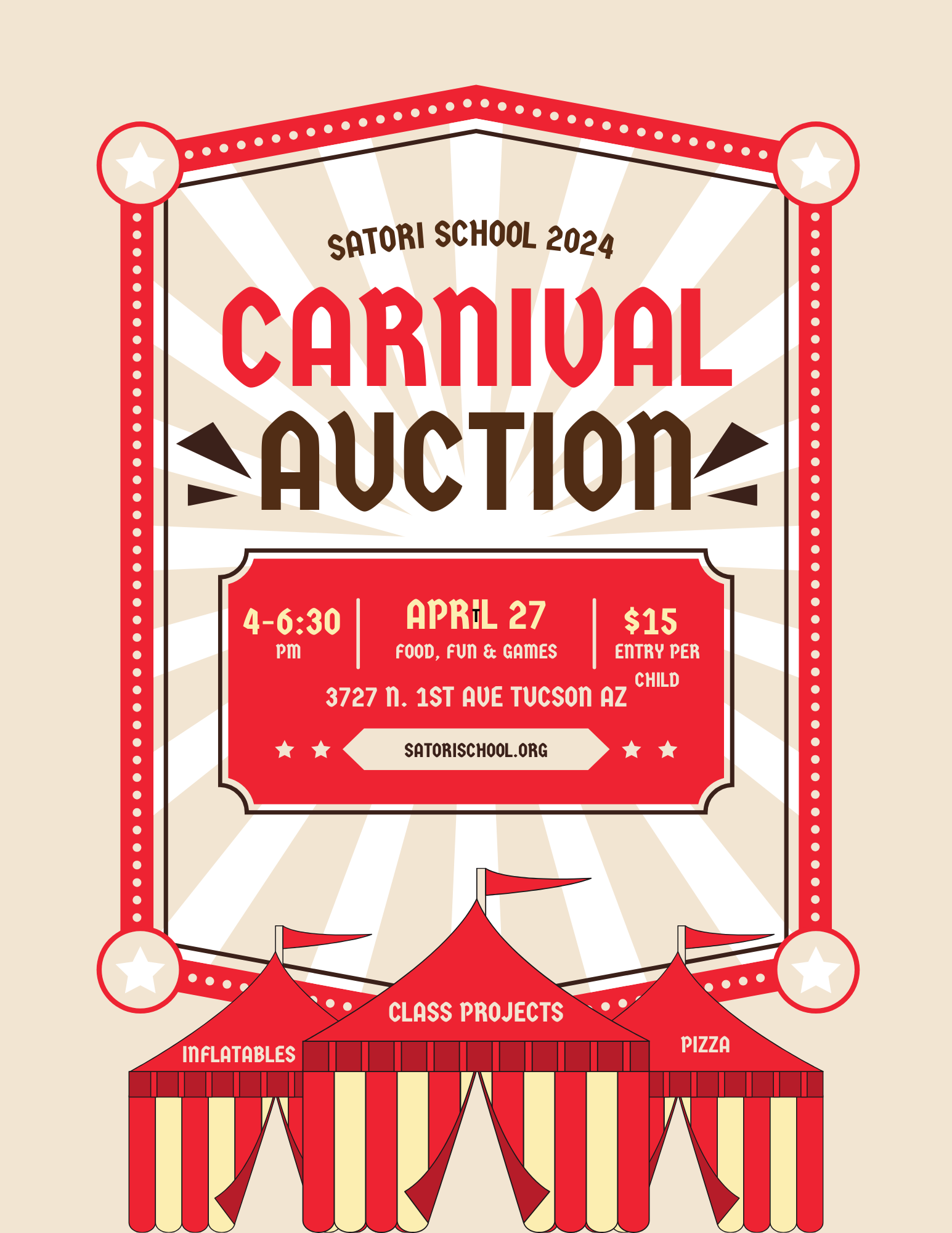 2024 Carnival And Auction Fundraiser - Satori Schoolsatori School