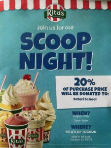 Ritas Dine Out Flyer