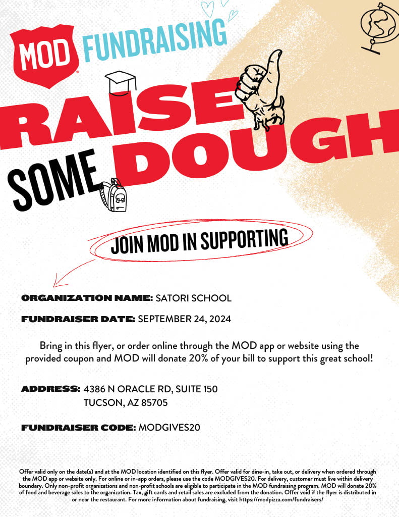 Mod Pizza Flyer