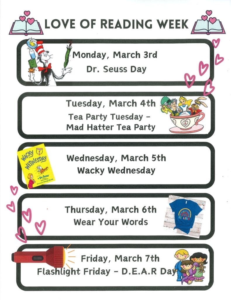 Love of reading Week